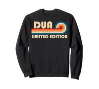 DUA Retro 70s 80s Sunset Stripe Sweatshirt