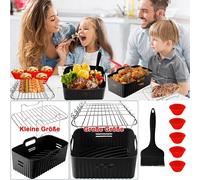 Dual Air Fryer Accessoires pour friteuse à air chaud Tefal EY9018 Dual Easy Fry 5,2/3,1 l,papier sulfurisé pour Airfryer