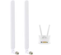 Dual Band 4G LTE SMA Male 10DBi 10V WiFi Antenna Compatible with B593S-850 B880 B890 B310 B593 4G LTE CPE Router Extender Cell Cameras WiFi Card PC