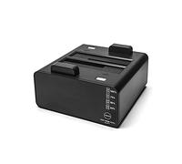 Dual Bay Station d'accueil pour disque dur USB 3.0 vers 2,5/3,5" SATA Boîtier de disque dur double baie HDD SSD