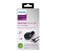 Dual Car Charger Universal Mobile Phones 5v/3.1a, 15.5w