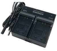 Dual-Channel Batterie Chargeur Compatible pour DMW-BMB9 DMW-BMB9E DMW-BMB9PP Lumix DMC-FZ100 DMC-FZ150 DMC-FZ40 DMC-FZ45 DMC-FZ47 DMC-FZ48 Camera