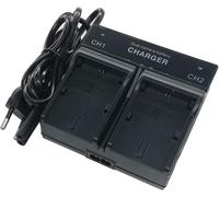 Dual-Channel Batterie Chargeur pour Canon LP-E6 LP-E6N LC-E6E EOS 5D 6D 7D Mark 2/3/4 EOS 60D 60Da 70D 80D 90D, EOS R, EOS R5, EOS R6/R7 XC10 XC15 Camera