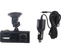 Dual Dash Cam 3in 1080p HD -Enregistreur de conduite de voiture à l'avant et à l'intérieur avec G -Enregistrement de boucle de capteur