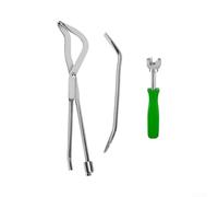 Dual-End Pliers Drum Brake Spring Removal Tool(Green)