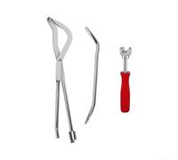 Dual-End Pliers Drum Brake Spring Removal Tool(Red)