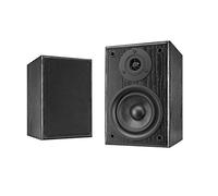 Dual Ensemble de haut-parleurs actifs LS 100 (entrée phono, amplificateur intégré pour platine vinyle, paire) Noir