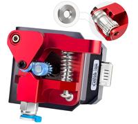 Dual Gear Ender 3 Extruder avec Moteur Pas à Pas Nema 17 Upgrade Kit pour Ender 3 V2, Ender 3 Pro, Ender 3 Neo Series,Ender 5 Serie,CR6 SE,CR10,Voxelab Aquila Imprimante 3D TPU Supported