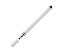 Dual Head Stylus Pen High Sensitivity Disc Touch Pen Tablet | Lightweight plastic build with dual tips for smooth writing, designed for all touch devices White
