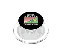 Dual Heritage, Un Peu américain, Un Peu brésilien PopSockets PopGrip pour MagSafe