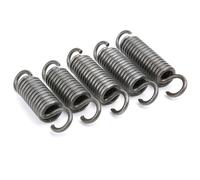 Dual Hook Tension Spring, Spring Steel, Wire Diameter 6 mm, OD 60 mm, 1 Pcs(6 x 60 x 280 mm)