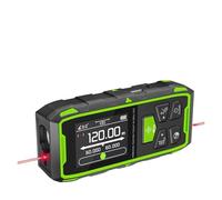 Dual Laser Rangefinder 120M/200M Red Beam Digital Laser Meter Multiple Unit Measurement Tool And Angle Sensor LCD display(120m)