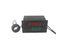 Dual LED 4 digital D69 display Voltage and current meter panel voltmeter ammeter range AC 80-300V 0.00-100.0A AUOQKQUT