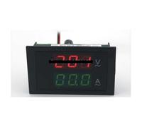 Dual LED display Voltage and current meter blue backlight panel voltmeter ammeter range AC 80-300V 0-50.0A ICXLPMC
