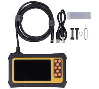 Dual Lens Industrial Endoscope 1080P Digital Inspection Camera Borescope with 4.3 Inch IPS Screen 8mm Camera Probe 3000mAh Battery for Automotive and Machinery Repair (2M)