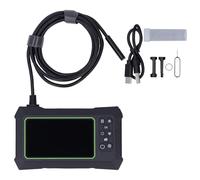 Dual Lens Industrial Endoscope 1080P Digital Inspection Camera Borescope with 4.3 Inch IPS Screen 8mm Camera Probe 3000mAh Battery for Automotive and Machinery Repair (2M)
