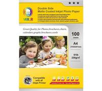 Dual Matte Side 230Gsm Inkjet Photo Paper(A4X100Sheets)
