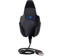 Dual Mike Docking Station C1364, Station d'accueil Compatible avec Dual Mike Wireless, Support pour Radio CB, Chargeur sans Fil Intégré, Noir