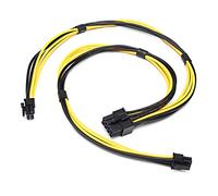 Dual Mini Câble D'Alimentation Pci-E Mâle 6 Broches Vers 8 Broches Pour Carte Vidéo Mac Pro