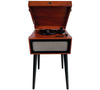 DUAL Platine Vinyle sur Pied Vintage Bluetooth Entrant/sortant avec Haut parleurs intégrées