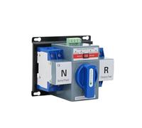 Dual power automatic switching AC ATS 2P 4P 230V 400V 63A CB class YRQ2CB-63 NWPNLXEA(2P 230V)