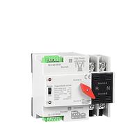 Dual Power Automatic Transfer Switch 220V 2P 4P Din Rail ATS Uninterruptible Power Supply For Solar And Inverter EK2R BIANMTSW(4p,63A)