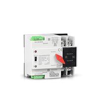 Dual Power Automatic Transfer Switch 2P 4P Din Rail ATS Uninterruptible Power Supply For Solar And Inverter 220V EK2R AUOQKQUT(2P,100A)