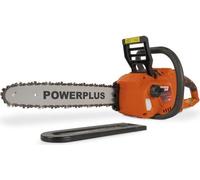 Dual Power Tronçonneuse a Batterie POWDPG7576 - 40 V,Guide de 350 mm, sans Batterie ni Chargeur