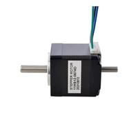 Dual Shaft Nema 11 Stepper electronic starter 1.8deg 7Ncm(9.94oz.in) 0.67A 4-lead Step electronic starter RUAJOGYNVM