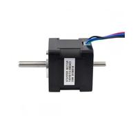 Dual Shaft Nema 14 Stepper electronic starter 4 Leads 34mm 1.8deg 18Ncm(25.56oz.in) 0.8A Step electronic starter RUAJOGYNVM
