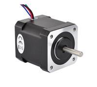 Dual Shaft Nema 17 Stepper electronic starter 1.68A 45Ncm(62.3oz.in) 48m Stepper electronic starter 4-lead ICXLPMC