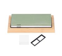 Dual Sided Whetstone Set 1000/4000 Grit Professional Knife Sharpening Stone with Slip Proof Rubber Pad Flattening Stone Base,5 Pcs/Set Knife Sharpening Stone Set, 5 Pcs/Set Knife Sharpening Ston