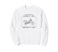 Dual Sport Biker - Moto Humour TDUB TW200 ADV Sweatshirt