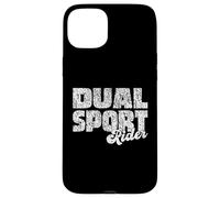Dual Sport Rider, Les sentiers des Fans de Moto dans Les Rues Coque pour iPhone 15 Plus