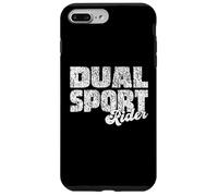 Dual Sport Rider, Les sentiers des Fans de Moto dans Les Rues Coque pour iPhone 7 Plus/8 Plus