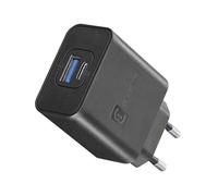 Cellularline Dual Super Fast Charger 25W - Samsung Chargeur secteur 2 ports USB et USB-C avec technologie Super Fast Charging 25 W