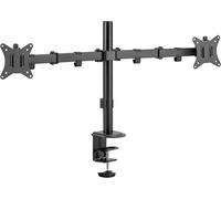 DUAL Support de bureau 10 à 32" pour 2 écrans LCD LED 9 kg VESA 75 100 Office-444