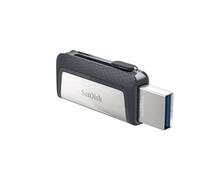 SanDisk Ultra Dual Drive USB Type-C lecteur USB flash 32 Go USB Type-A / USB Type-C 3.2 Gen 1 (3.1 Gen 1) Noir, Argent
