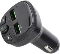 Dual USB Car Bluetooth FM Sender Audio Adapter Handsfree Ruf MP3 Player