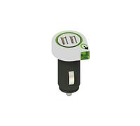 Q2power Dual Usb Car Charger - Adaptateur D'alimentation Pour Voiture - 2.1 A - 2 Connecteurs De Sortie (2 X Usb)