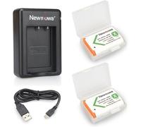 Dual USB Charger + 2 NP-BX1 Batteries for Sony NP-BX1, NP-BX1/M8, Sony Cyber-shot DSC-HX50V, DSC-HX300, DSC-HX400, DSC-RX1, DSC-RX1R, DSC-RX100, DSC-RX100 II, DSC-RX100M II, DSC-WX300,