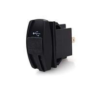 Dual USB Chargeur-Voiture DC 12V-24V Bleu LED Double Chargeur USB Carling ARB Interrupteurs à Bascule 5V 3.1A