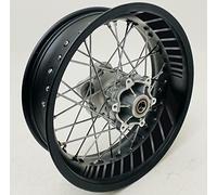 DualColorStampe Adhésifs intérieur jantes moto 17 pouces decal stickers jantes gomme bandes moto COD.D0068 (noir)