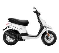 DualColorStampe Autocollants compatibles avec BOOSTER MBK scooter rayures DX-SX accessoires autocollants moto couleur au choix COD.M0348 (noir brillant)