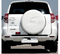 DualColorStampe Autocollants compatibles avec Toyota Rav4 Rav-4 Voiture roue de secours couverture décalcomanies autocollants auto décoration autocollants accessoires EXTREMO COD.0322 (Argent)