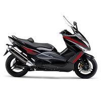 DualColorStampe Autocollants compatibles avec Yamaha Tmax 500 2008-2012 T-MAX Autocollants pour carénage sticker pour moto CODE.M0304 (ROUGE 31)