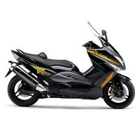 DualColorStampe Autocollants compatibles avec Yamaha Tmax 500 2008-2012 T-MAX Autocollants pour carénage sticker pour moto COD.M0304 (OR 91)