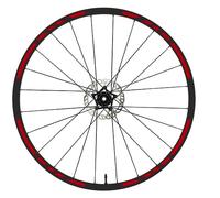 DualColorStampe Autocollants de jante VTT 26 pouces - 27,5 pouces - 28-29 pouces Autocollants de jante VTT Code B0097 (27,5 pouces, Rouge 31)