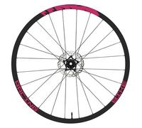 DualColorStampe Autocollants pour jantes de vélo 26" - 27,5" - 28-29" pouces - Roue de vélo VTT - Stickers jantes VTT - B0198 (FUCHSIA 41, 27,5" Pouces)
