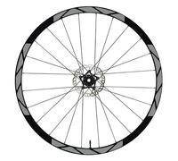 DualColorStampe B0012 - 28-29'' - 26'' - 27,5'' - 28-29'' Pouces Roue VTT Stickers Jantes Racing Jantes Code B0012 (28-29'' Pouces, Gris 74)